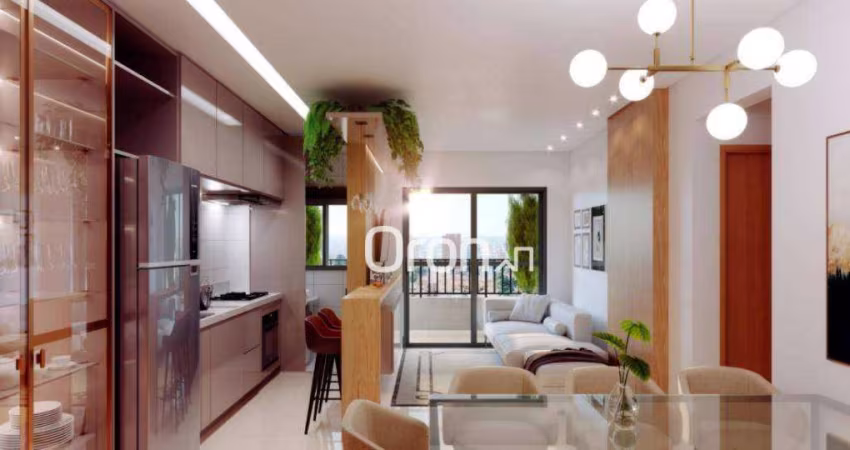 Apartamento com 3 dormitórios à venda, 90 m² por R$ 770.000,00 - Setor Bueno - Goiânia/GO