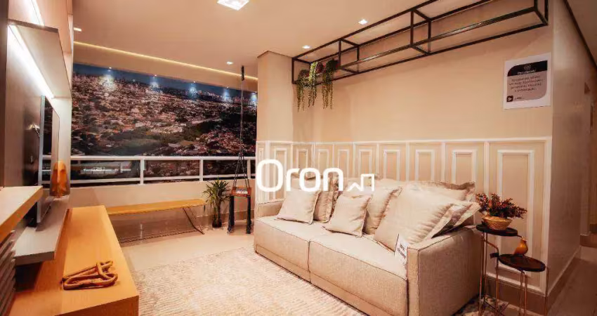 Apartamento com 3 dormitórios à venda, 74 m² por r$ 595.000,00 - eldorado - goiânia/go