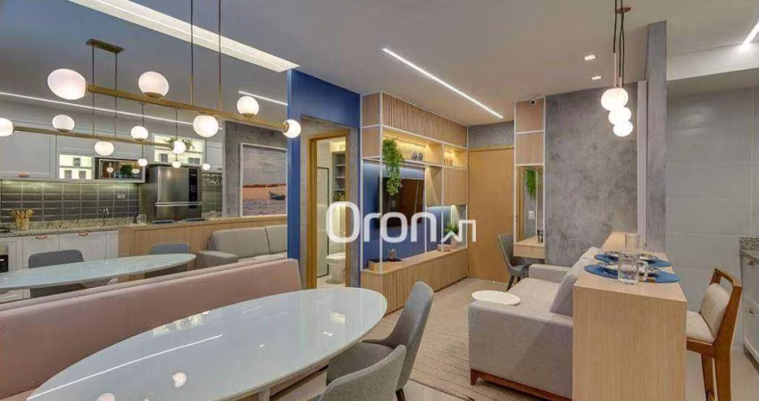 Apartamento com 3 dormitórios à venda, 68 m² por R$ 455.000,00 - Setor Criméia Oeste - Goiânia/GO