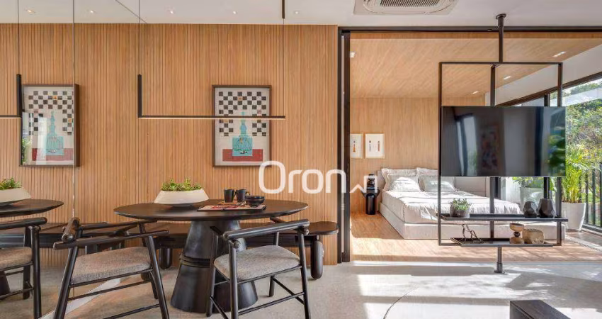 Flat com 1 dormitório à venda, 49 m² por R$ 642.000,00 - Serrinha - Goiânia/GO