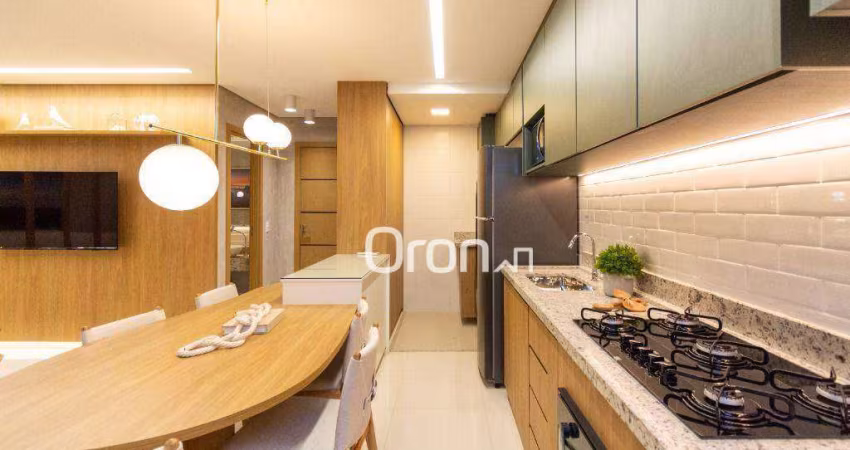 Apartamento com 3 dormitórios à venda, 70 m² por R$ 420.000,00 - Rodoviário - Goiânia/GO