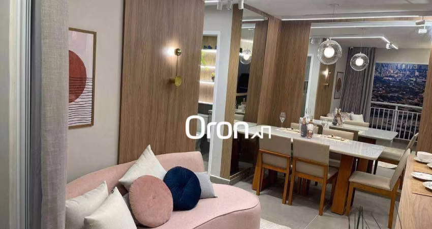 Apartamento com 2 dormitórios à venda, 53 m² por R$ 378.000,00 - Jardim Ipê - Goiânia/GO