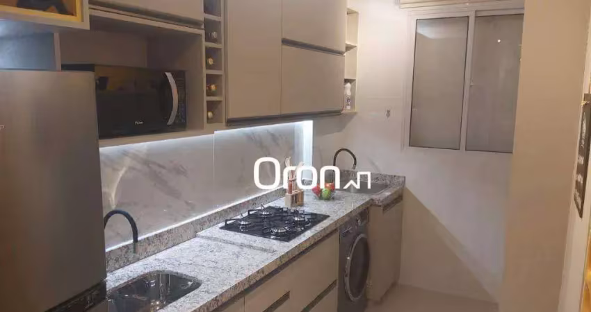 Apartamento com 2 dormitórios à venda, 50 m² por R$ 329.000,00 - Setor Serra Dourada - Aparecida de Goiânia/GO