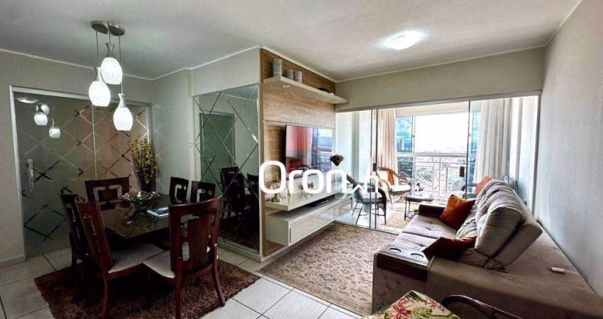 Apartamento com 3 dormitórios à venda, 82 m² por R$ 485.000,00 - Vila dos Alpes - Goiânia/GO