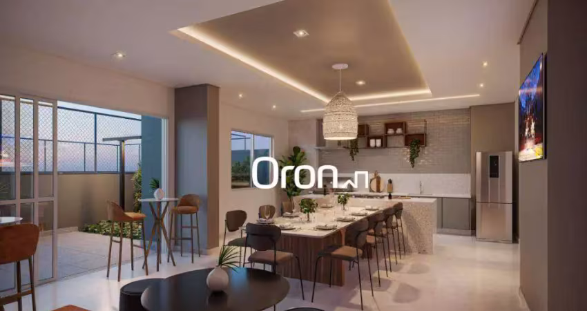 Apartamento com 3 dormitórios à venda, 76 m² por r$ 760.000,00 - setor bueno - goiânia/go