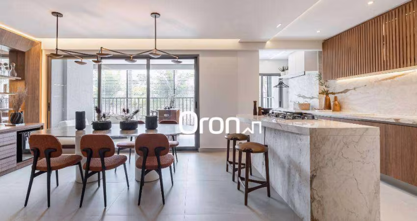 Apartamento com 3 dormitórios à venda, 132 m² por R$ 1.369.000,00 - Serrinha - Goiânia/GO