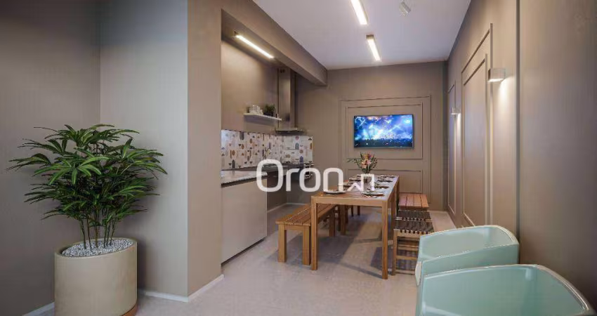 Apartamento com 2 dormitórios à venda, 42 m² por R$ 335.000,00 - Setor Sudoeste - Goiânia/GO