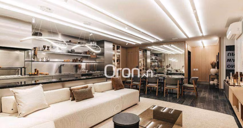 Apartamento com 3 dormitórios à venda, 130 m² por R$ 1.282.000,00 - Setor Oeste - Goiânia/GO
