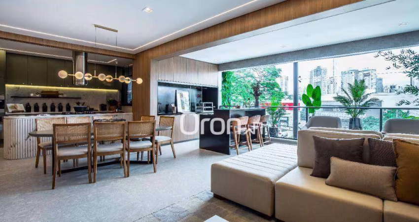 Apartamento com 4 dormitórios à venda, 185 m² por R$ 2.302.000,00 - Setor Bueno - Goiânia/GO
