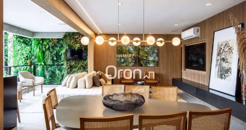 Apartamento com 3 dormitórios à venda, 166 m² por r$ 2.121.000,00 - setor bueno - goiânia/go