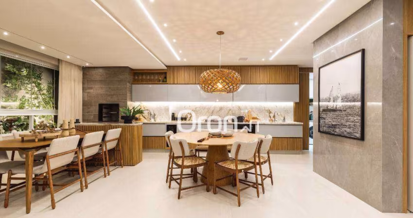 Apartamento com 3 dormitórios à venda, 122 m² por R$ 1.358.000,00 - Setor Oeste - Goiânia/GO