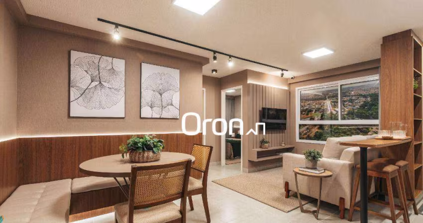 Apartamento com 2 dormitórios à venda, 50 m² por R$ 270.000,00 - Cardoso - Aparecida de Goiânia/GO