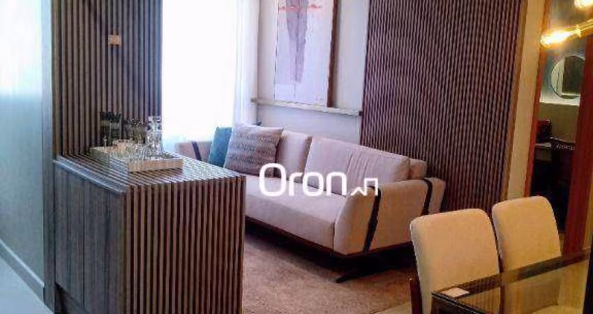 Apartamento com 2 dormitórios à venda, 66 m² por R$ 631.000,00 - Setor Central - Goiânia/GO