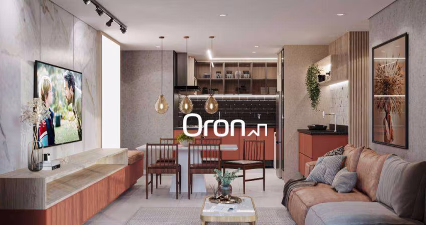 Apartamento com 3 dormitórios à venda, 87 m² por R$ 905.000,00 - Setor Marista - Goiânia/GO