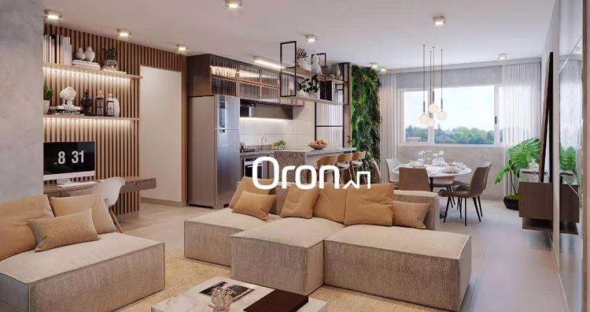 Apartamento com 3 dormitórios à venda, 97 m² por R$ 757.000,00 - Jardim Planalto - Goiânia/GO