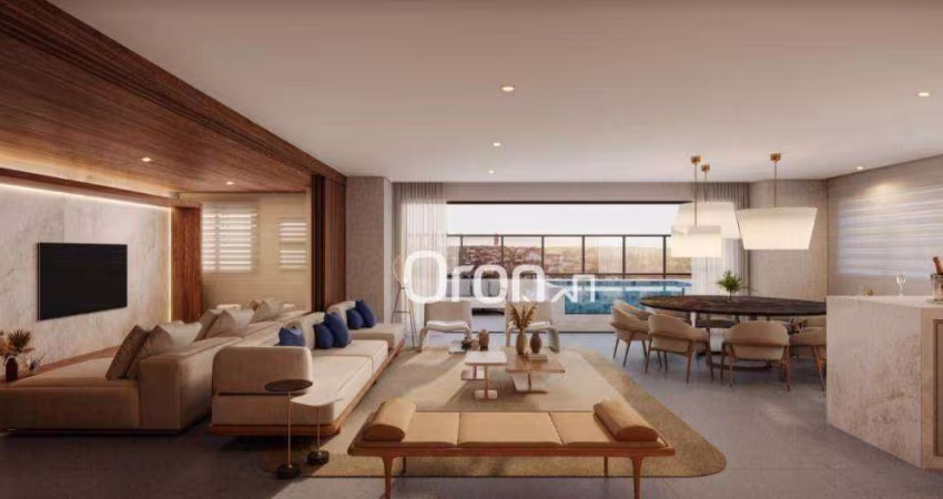 Apartamento com 4 dormitórios à venda, 251 m² por R$ 3.346.000,00 - Setor Marista - Goiânia/GO