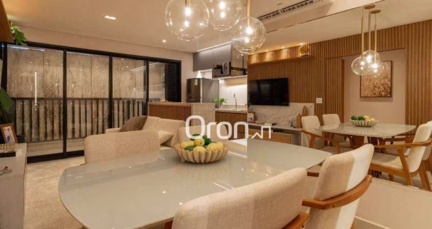 Apartamento com 2 dormitórios à venda, 66 m² por R$ 762.000,00 - Parque Amazônia - Goiânia/GO