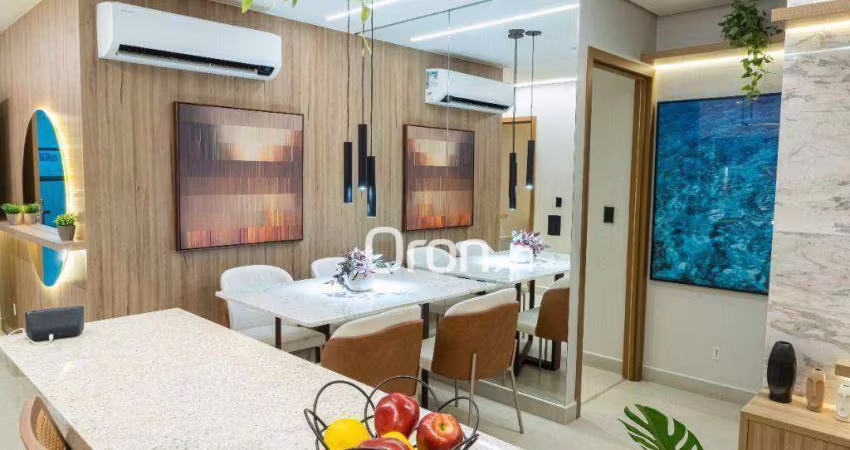 Apartamento com 2 dormitórios à venda, 60 m² por R$ 675.000,00 - Setor Bueno - Goiânia/GO