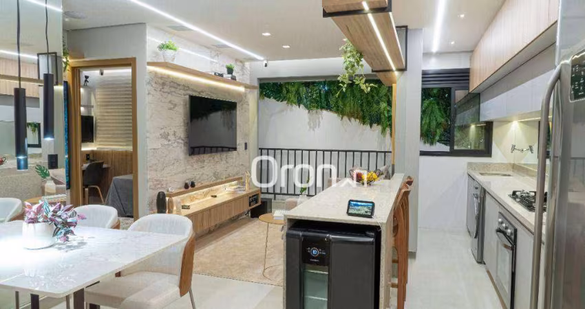 Apartamento com 2 dormitórios à venda, 69 m² por R$ 749.000,00 - Setor Bueno - Goiânia/GO