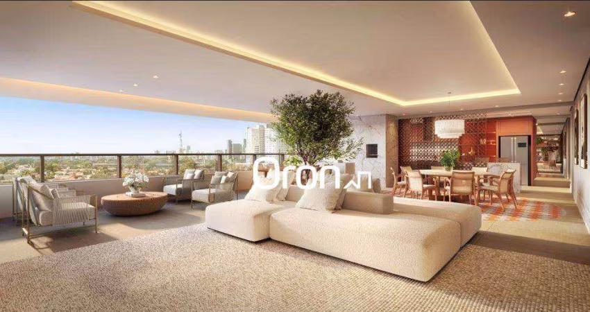 Apartamento com 4 dormitórios à venda, 221 m² por R$ 3.137.000,00 - Setor Marista - Goiânia/GO
