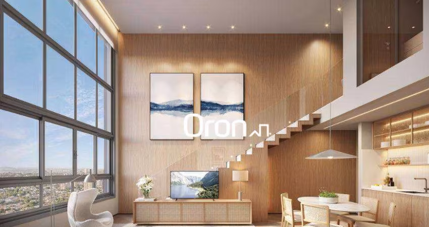Apartamento Duplex com 2 dormitórios à venda, 93 m² por R$ 1.203.000,00 - Setor Marista - Goiânia/GO