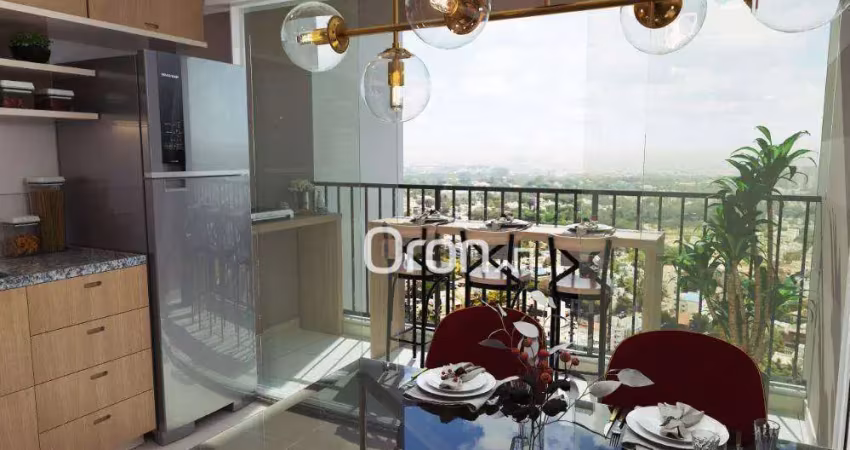 Apartamento com 2 dormitórios à venda, 66 m² por R$ 393.000,00 - Parque Oeste Industrial - Goiânia/GO