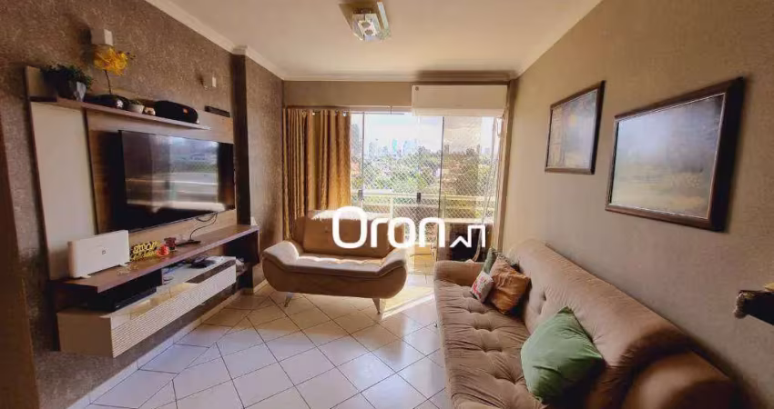 Apartamento com 3 dormitórios à venda, 88 m² por R$ 580.000,00 - Jardim Goiás - Goiânia/GO