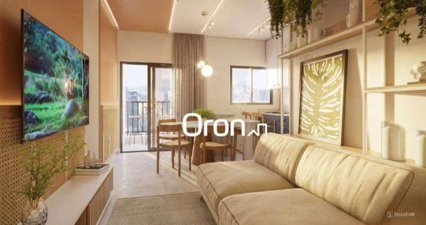 Apartamento com 2 dormitórios à venda, 55 m² por R$ 441.000,00 - Setor Central - Goiânia/GO