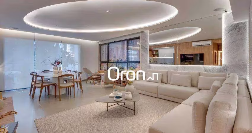Apartamento com 3 dormitórios à venda, 155 m² por r$ 1.685.000,00 - jardim goiás - goiânia/go