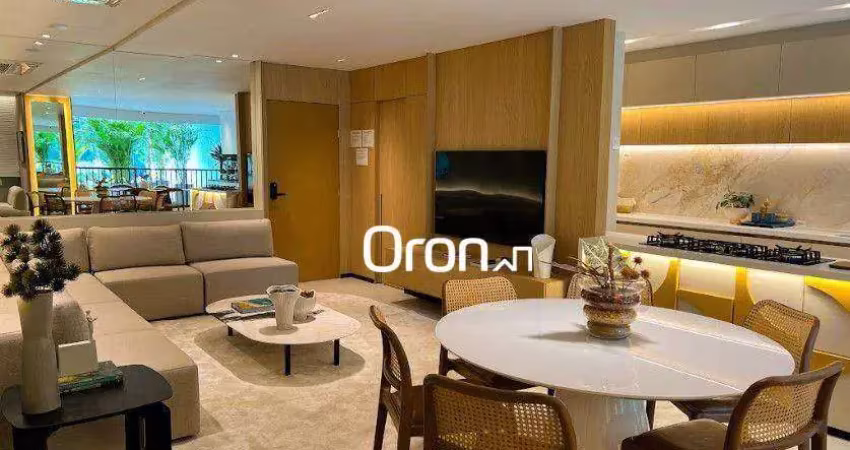 Apartamento com 2 dormitórios à venda, 76 m² por r$ 935.000,00 - setor bueno - goiânia/go
