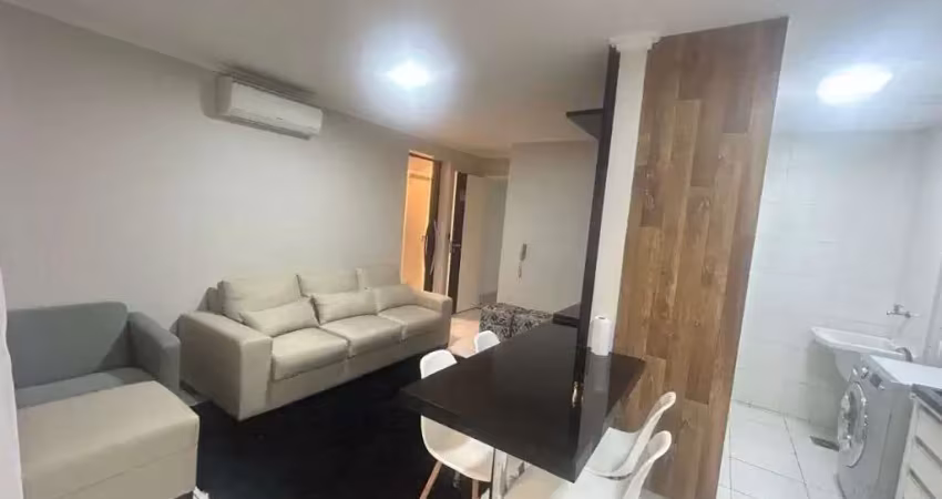 Apartamento mobiliado com 2 dormitórios à venda, 64 m² por r$ 440.000 - serrinha - goiânia/go
