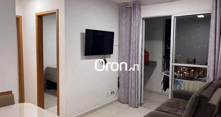 Apartamento com 2 dormitórios à venda, 54 m² por r$ 252.000,00 - vila rosa - goiânia/go