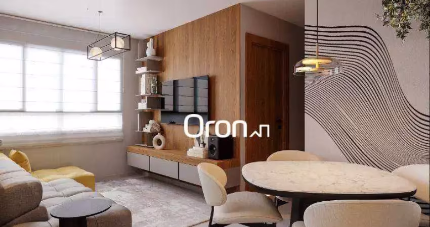 Apartamento com 2 dormitórios à venda, 52 m² por r$ 389.000,00 - jardim nova era - aparecida de goiânia/go