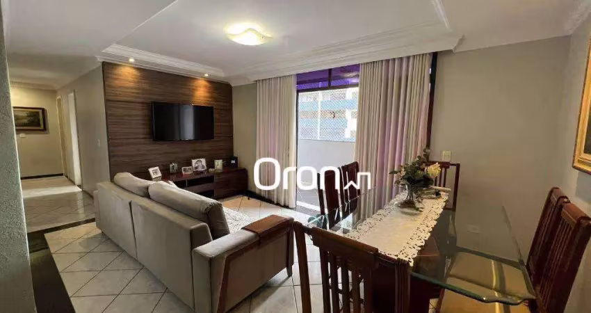 Apartamento com 4 dormitórios à venda, 120 m² por r$ 690.000,00 - setor bueno - goiânia/go