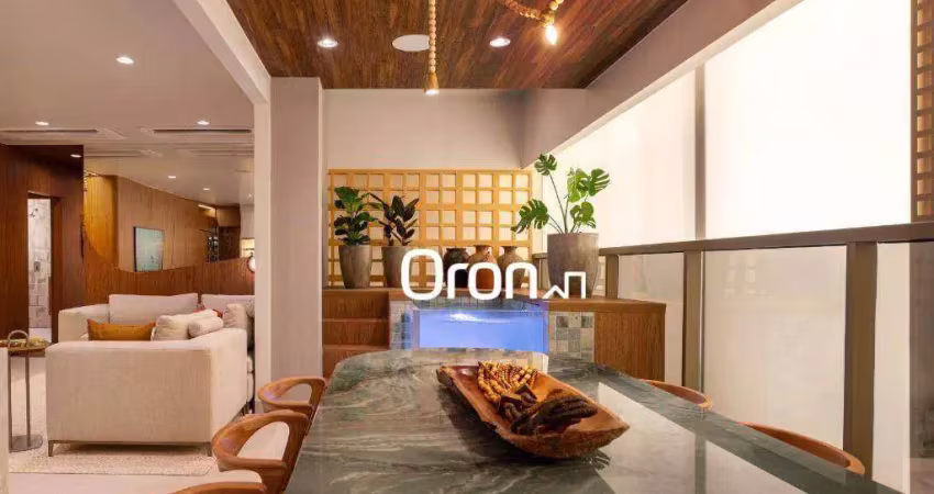Apartamento com 3 dormitórios à venda, 130 m² por r$ 1.538.000,00 - setor marista - goiânia/go
