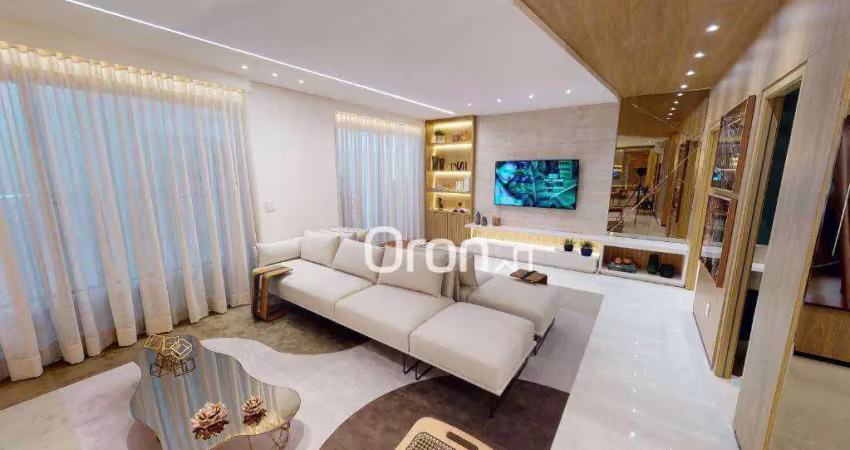Apartamento à venda, 218 m² por r$ 2.265.000,00 - setor marista - goiânia/go
