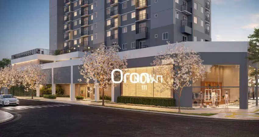 Apartamento com 2 dormitórios à venda, 41 m² por r$ 320.000,00 - setor central - goiânia/go