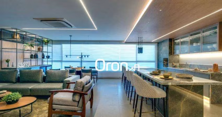 Apartamento com 3 dormitórios à venda, 153 m² por r$ 1.750.000,00 - park lozandes - goiânia/go