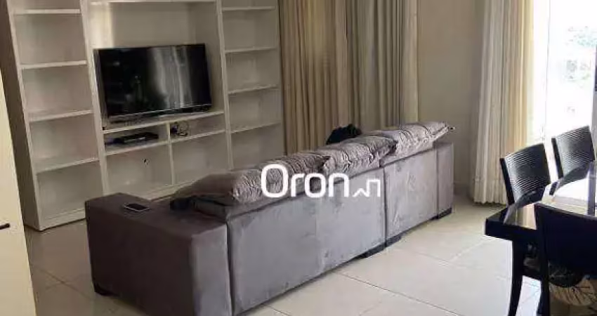Apartamento mobiliado com 3 dormitórios à venda, 108 m² por r$ 989.000 - jardim goiás - goiânia/go