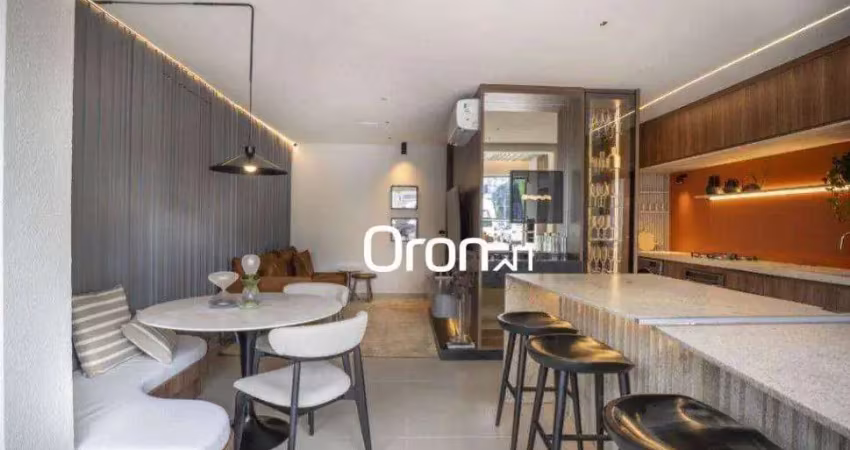 Apartamento com 2 dormitórios à venda, 59 m² por r$ 630.000,00 - setor aeroporto - goiânia/go