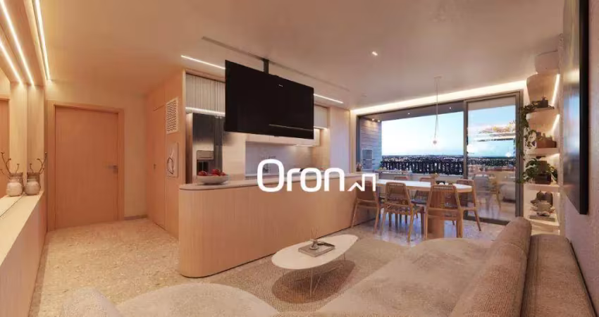 Apartamento com 2 dormitórios à venda, 88 m² por r$ 805.000,00 - setor serrinha - goiânia/go