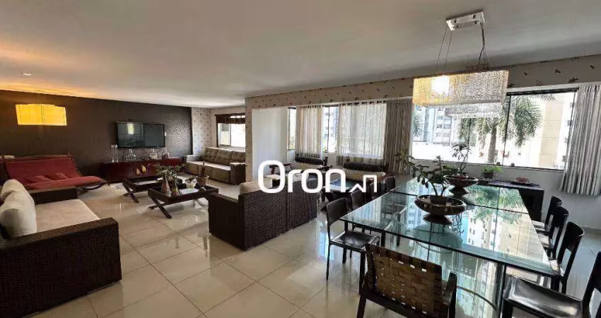 Apartamento com 4 dormitórios à venda, 203 m² por r$ 1.200.000,00 - setor oeste - goiânia/go