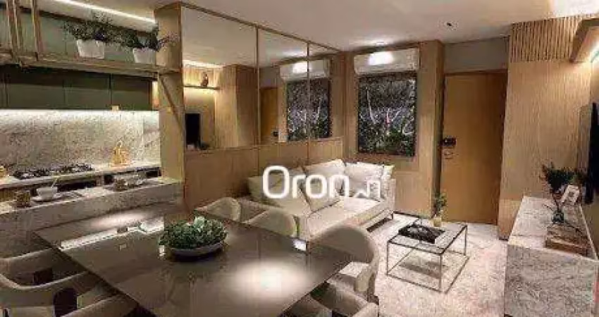 Apartamento com 2 dormitórios à venda, 77 m² por r$ 915.000,00 - setor marista - goiânia/go