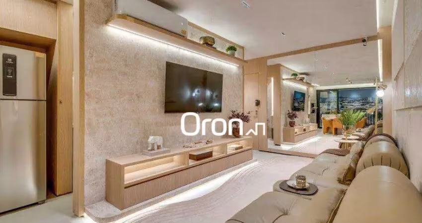 Apartamento com 2 dormitórios à venda, 74 m² por r$ 700.000,00 - setor bueno - goiânia/go