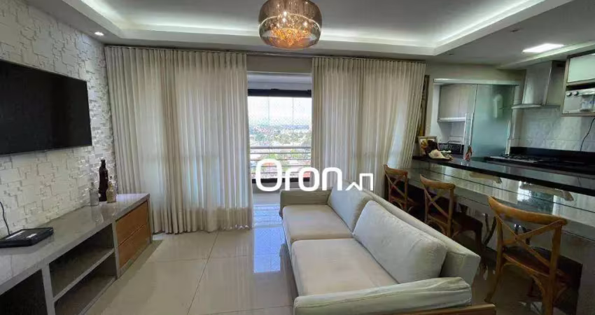 Apartamento com 3 dormitórios à venda, 80 m² por r$ 599.000,00 - são francisco - goiânia/go