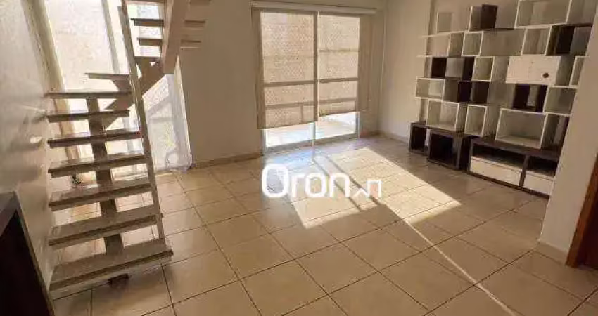 Apartamento duplex com 2 dormitórios à venda, 80 m² por r$ 690.000,00 - setor bueno - goiânia/go