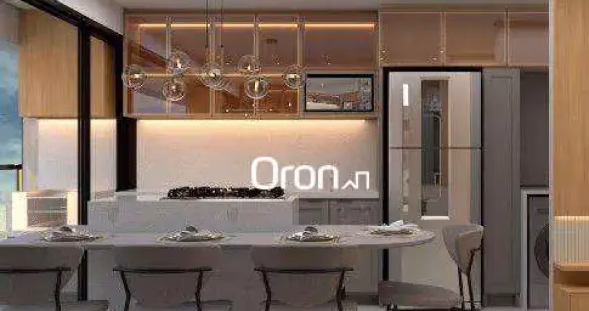 Apartamento com 2 dormitórios à venda, 65 m² por r$ 493.000,00 - vila rosa - goiânia/go