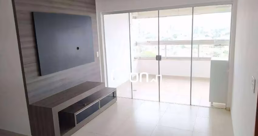 Apartamento com 3 dormitórios à venda, 91 m² por r$ 705.000,00 - jardim goiás - goiânia/go
