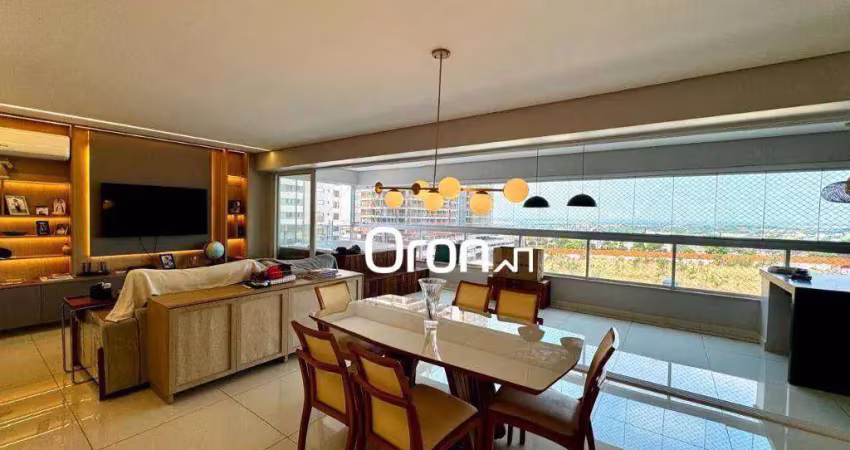 Apartamento com 3 dormitórios à venda, 163 m² por r$ 1.890.000,00 - park lozandes - goiânia/go