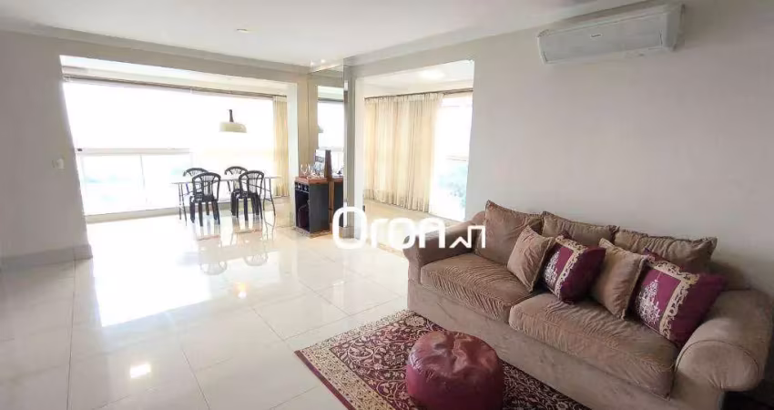 Apartamento com 3 dormitórios à venda, 136 m² por r$ 1.264.000,00 - setor oeste - goiânia/go